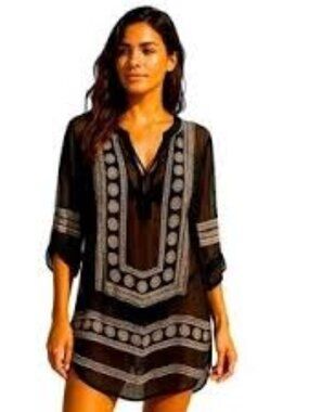 Knox Rose beach cover up